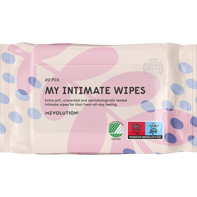 Mevolution My intimate wipes 20st | Intimvård - Intimhygien - Intimservetter | Apoteka