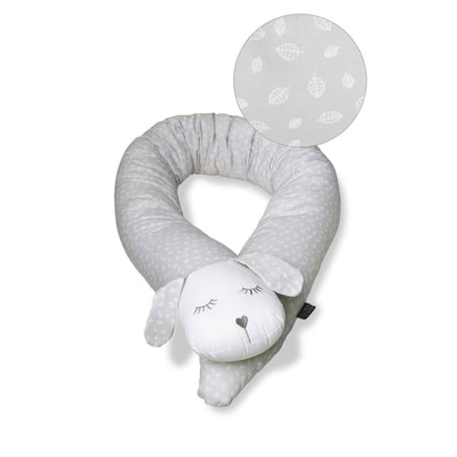 Vinter & Bloom Nordic Leaf Bumper Buddy Calm Grey