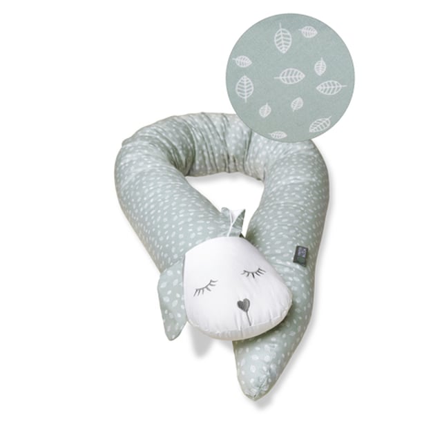 Vinter & Bloom Nordic Leaf Bumper Buddy Mild Green | Baby, barn & förälder - Amma - Amningskuddar,Graviditet - Gravidkudde | Apoteka