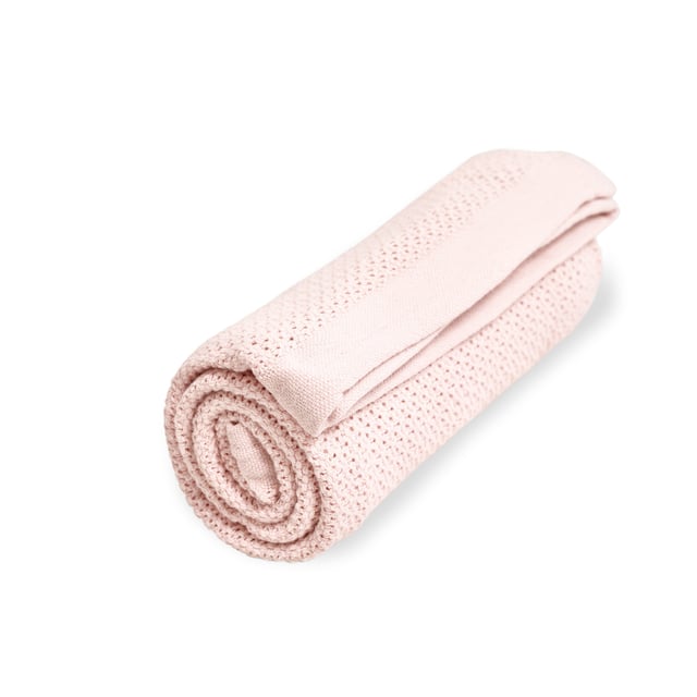 Vinter & Bloom Filt Soft Grid EKO Baby Pink 1 st | Baby, barn & förälder - Babyfiltar | Apoteka
