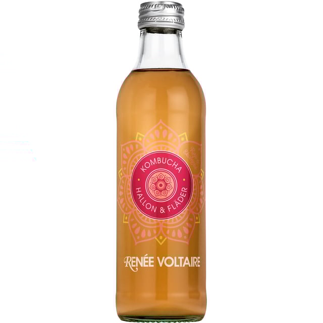 Renée Voltaire Kombucha Hallon & Fläder 275 ml | Mat & dryck - Drycker - Kombucha,Mat & dryck - Drycker - Te | Apoteka
