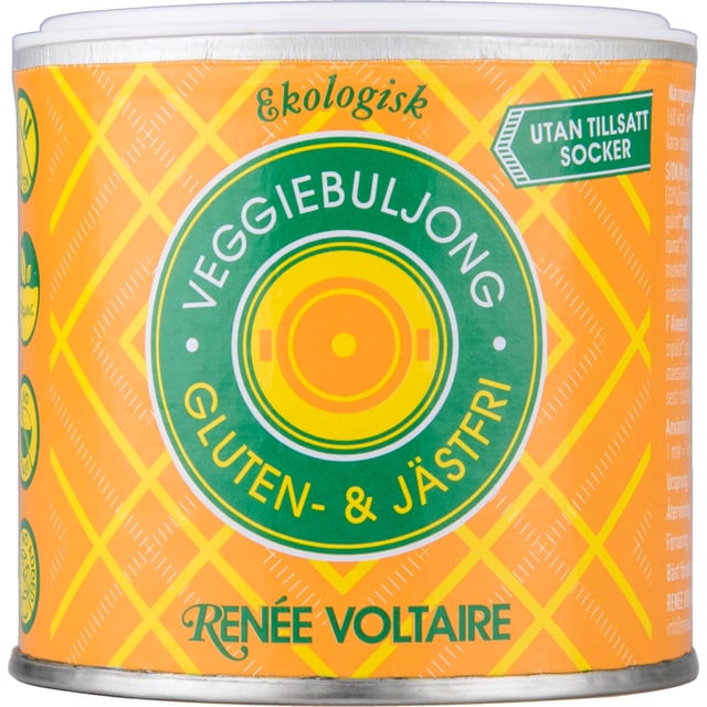 Renée Voltaire Veggiebuljong - Gluten & Jästfri 120 g EKO | Mat & dryck - Skafferi - Kryddor & smaksättning - Buljong,Mat & dryck - Glutenfritt | Apoteka