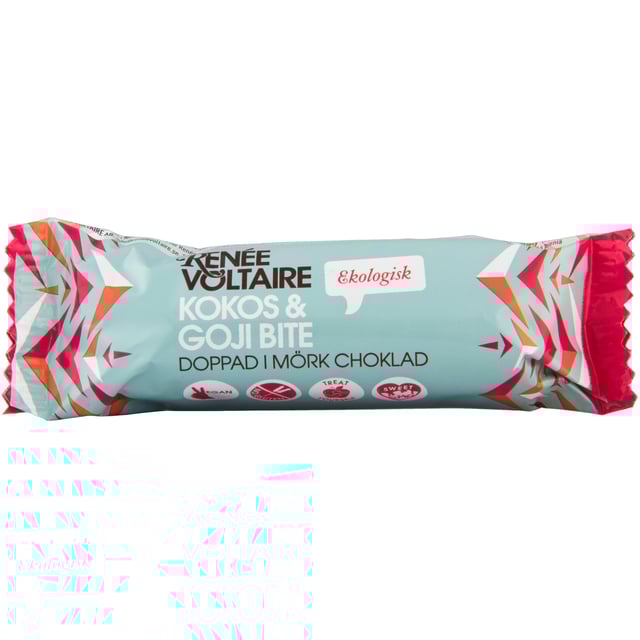 Renée Voltaire Kokosbite - Gojibär 40 g EKO | Mat & dryck - Bars - Energibars,Mat & dryck - Bars - Rawfoodbars | Apoteka