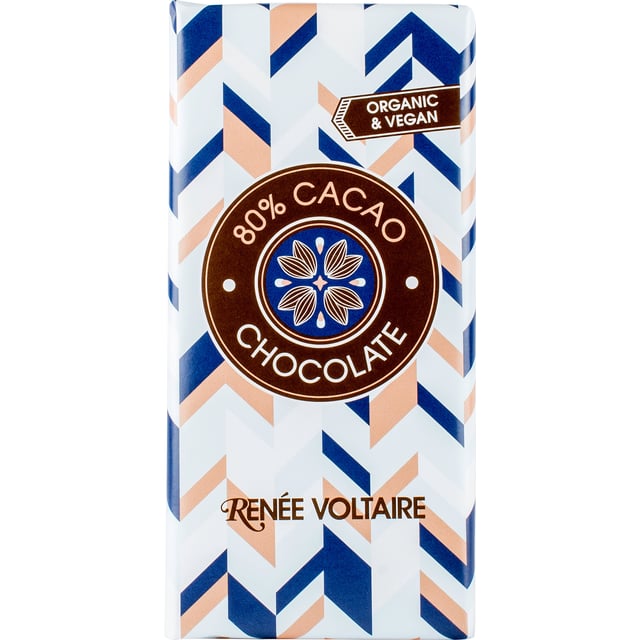 Renée Voltaire Mörk Chokladkaka 80% Kakao 80 g EKO | Mat & dryck - Snacks & godis - Choklad | Apoteka
