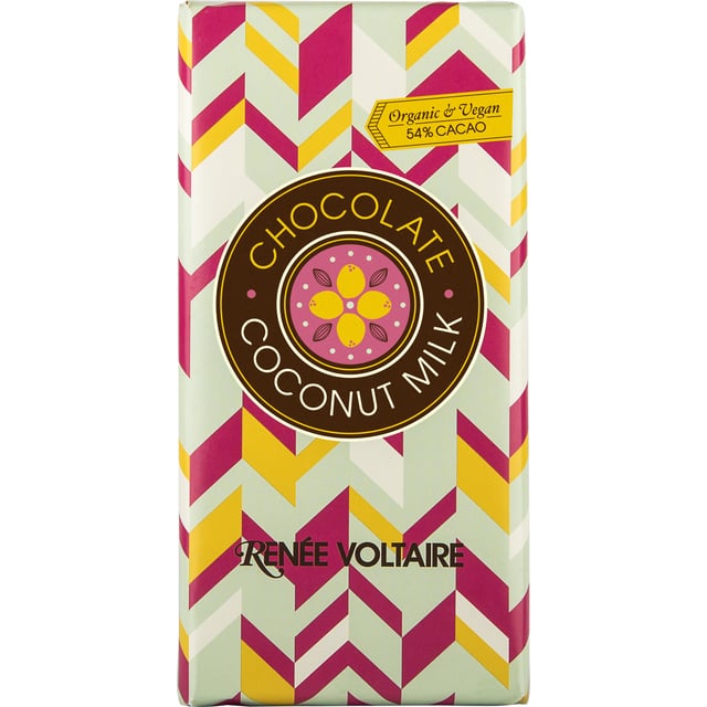 Renée Voltaire Chokladkaka Kokosmjölk 80 g | Mat & dryck - Snacks & godis - Choklad | Apoteka