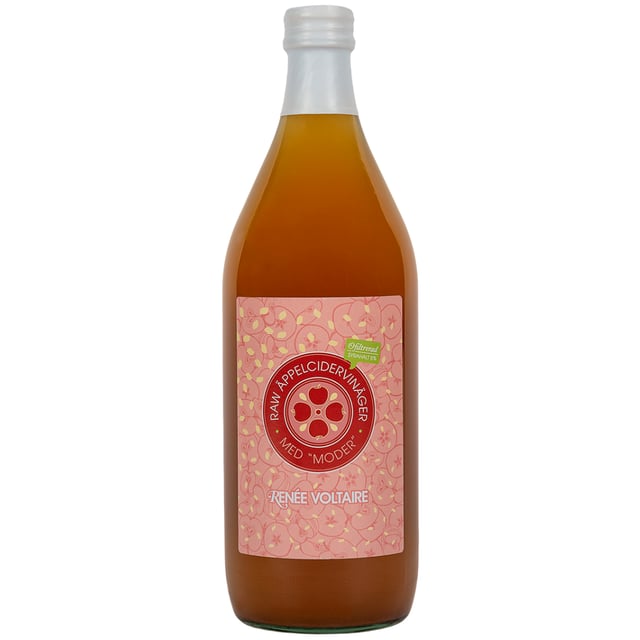 Renée Voltaire Raw Äppelcidervinäger med Moder 1 liter | Mat & dryck - Superfood - Äppelcidervinäger | Apoteka