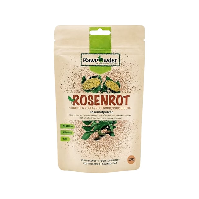 Rawpowder Rosenrot Pulver 100 g | Mat & dryck - Superfood - Smoothiepulver | Apoteka