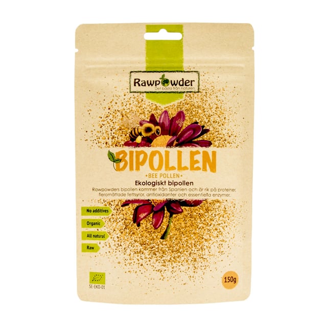 Rawpowder Bipollen 150 g | Mat & dryck - Superfood - Smoothiepulver,Mat & dryck - Skafferi - Torkad frukt, nötter & frön | Apoteka