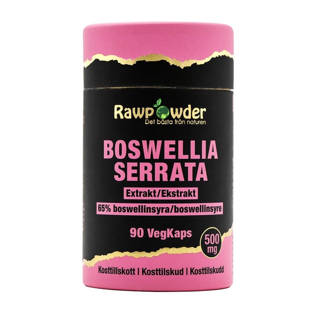 Rawpowder Boswellia Extrakt 500 mg 90 kapslar | Vitaminer & kosttillskott - Leder & muskler | Apoteka