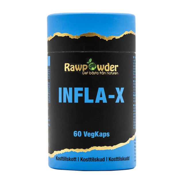 Rawpowder Infla-X 60 kapslar | Vitaminer & kosttillskott - Immunförsvar | Apoteka