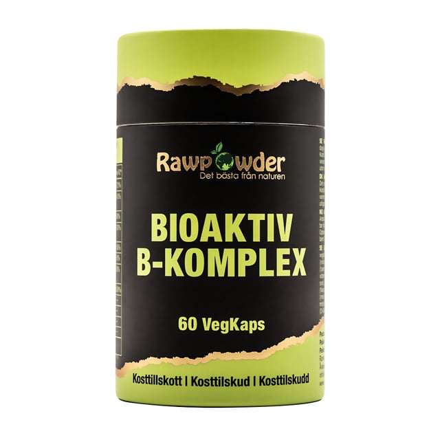 Rawpowder Metyl B-complex 60 st | Vitaminer & kosttillskott - Vitaminer & mineraler - B-vitaminer - B-vitaminkomplex | Apoteka