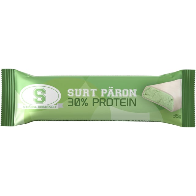 S-märke Bar Surt Päron 35 g | Mat & dryck - Bars - Proteinbars | Apoteka
