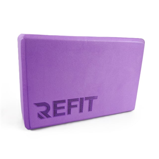 Refit Yogablock Lila | Träning - Yoga,Träning - Träningsredskap | Apoteka