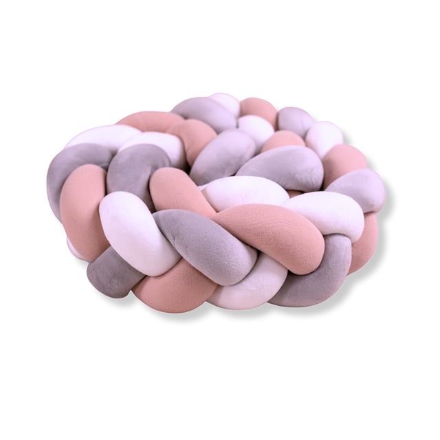 Luna Bambini Spjälskydd Mix Vintagerosa/Vit | Baby, barn & förälder - Sömn för barn - Barnkuddar & babykuddar,Baby, barn & förälder - Sömn för barn - Bäddset för barn | Apoteka