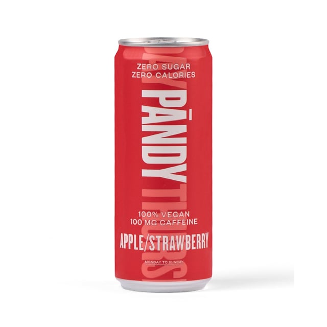 Pändy Energy Drink Apple & Strawberry 330 ml | Träning - Energigivande - Energidryck,Mat & dryck - Drycker - Energidryck | Apoteka