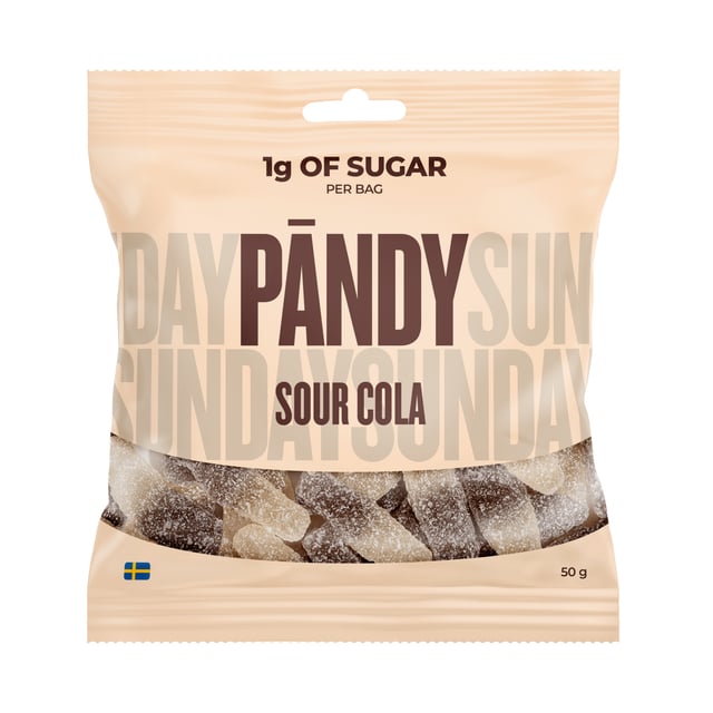 Pändy Sour Cola 50 g | Mat & dryck - Snacks & godis - Godis | Apoteka