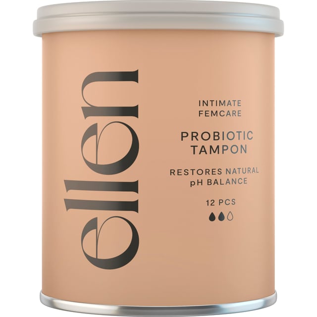Ellen Probiotic Tampon Medium 8 st