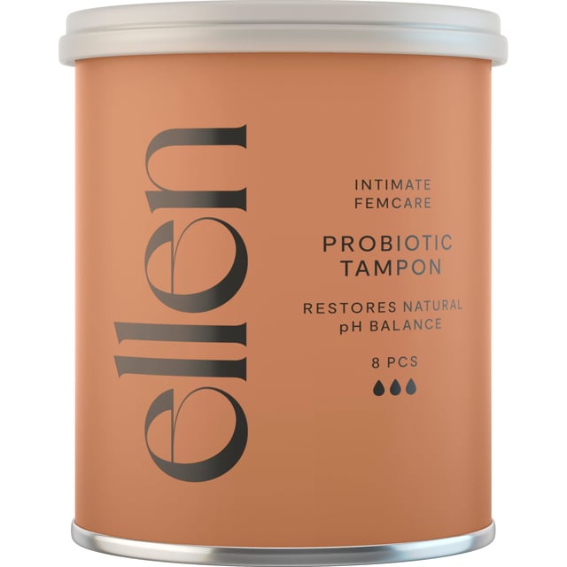 Ellen Probiotic Tampon Rich 8 st
