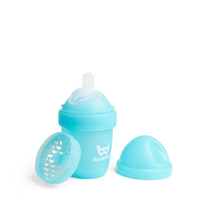 Herobility Baby Bottle 140ml Blue | Baby, barn & förälder - Mata - Nappflaskor & vällingflaskor | Apoteka