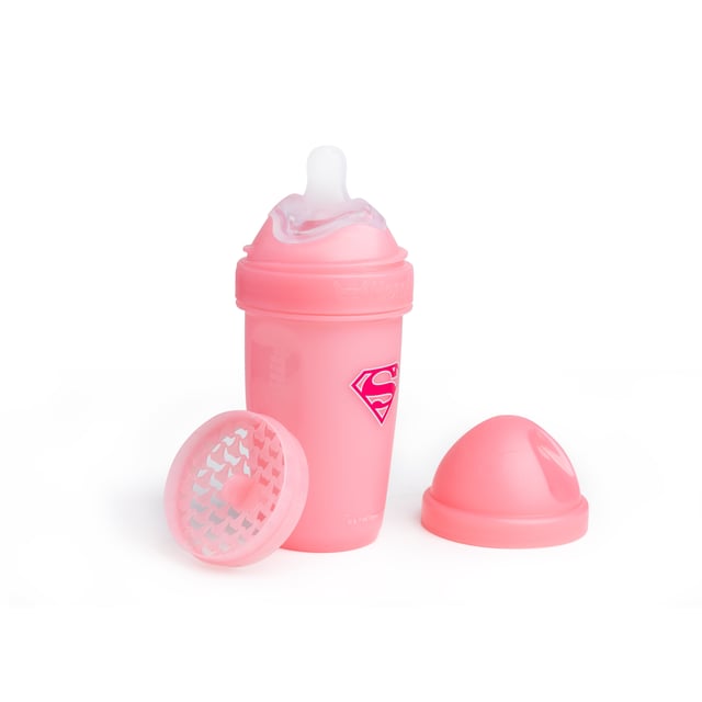 Herobility Baby Bottle 240ml Supergirl | Baby, barn & förälder - Mata - Nappflaskor & vällingflaskor | Apoteka
