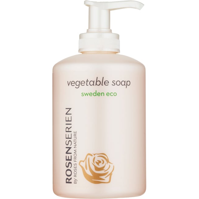 Rosenserien Vegetable Soap 300 ml | Hudvård - Kroppsvård - Bad & dusch - Badskum & badbomb,Hudvård - Händer & fötter - Handvård - Handtvål,Hudvård - Kroppsvård - Bad & dusch - Duschkräm & duschtvål | Apoteka