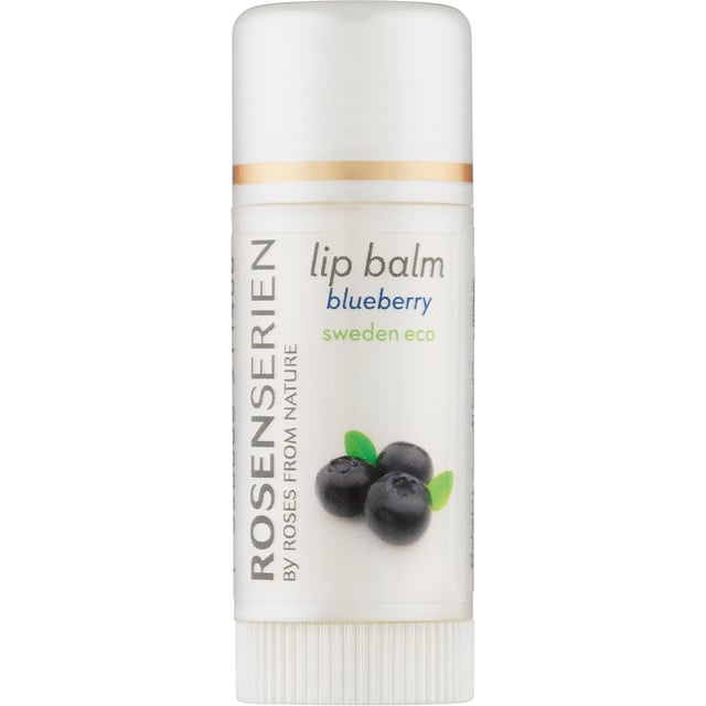Rosenserien Lip Balm Blåbär 7,5 ml | Hudvård - Ansiktsvård - Läppbalsam & läppskrubb | Apoteka