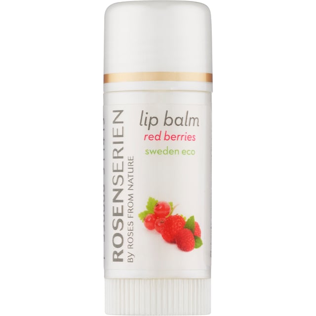 Rosenserien Lip Balm Röda Bär 7,5 ml | Hudvård - Ansiktsvård - Läppbalsam & läppskrubb | Apoteka