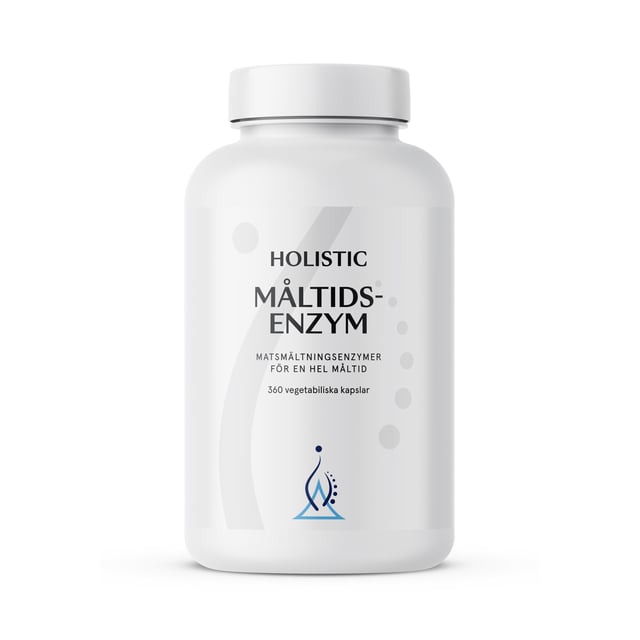 Holistic Måltidsenzym 360 kapslar | Vitaminer & kosttillskott - Kosttillskott för mage - Matsmältningsenzymer,Mage & tarm - Matsmältning | Apoteka