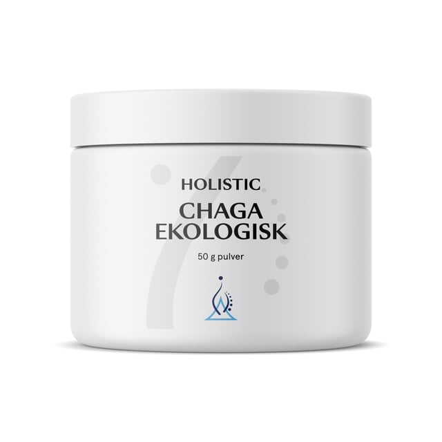 Holistic Chaga Ekologisk 50 g | Vitaminer & kosttillskott - Kosttillskott med svampextrakt | Apoteka