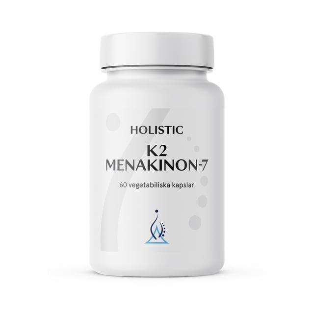 Holistic K2 90 µg 60 kapslar | Vitaminer & kosttillskott - Vitaminer & mineraler - K-vitamin | Apoteka