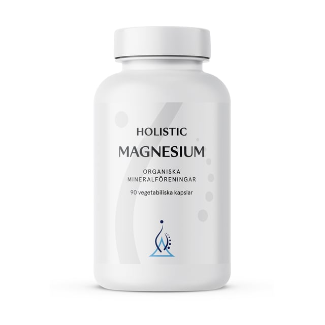 Holistic Magnesium Komplex 120mg 90 vegetabiliska kapslar | Vitaminer & kosttillskott - Vitaminer & mineraler - Magnesium,Vitaminer & kosttillskott - Leder & muskler | Apoteka