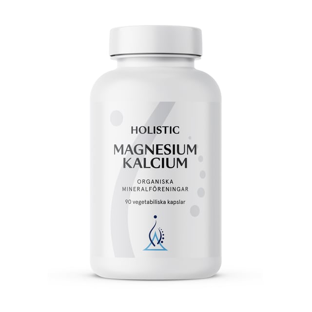 Holistic Magnesium 80mg & Kalcium 40 mg 90 kapslar | Vitaminer & kosttillskott - Vitaminer & mineraler - Kalcium,Vitaminer & kosttillskott - Vitaminer & mineraler - Magnesium,Vitaminer & kosttillskott - Leder & muskler | Apoteka