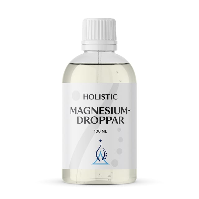 Holistic Magnesiumdroppar 100 ml | Vitaminer & kosttillskott - Vitaminer & mineraler - Magnesium | Apoteka