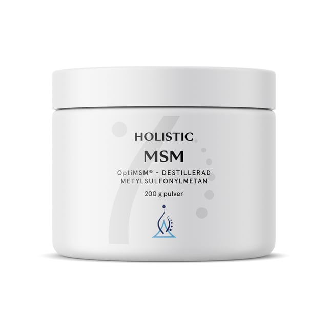 Holistic MSM 200g | Vitaminer & kosttillskott - MSM,Vitaminer & kosttillskott - Leder & muskler | Apoteka