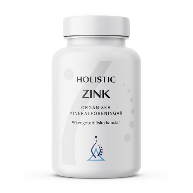 Holistic Zink Komplex 25mg 90 vegetabiliska kapslar | Vitaminer & kosttillskott - Vitaminer & mineraler - Zink | Apoteka