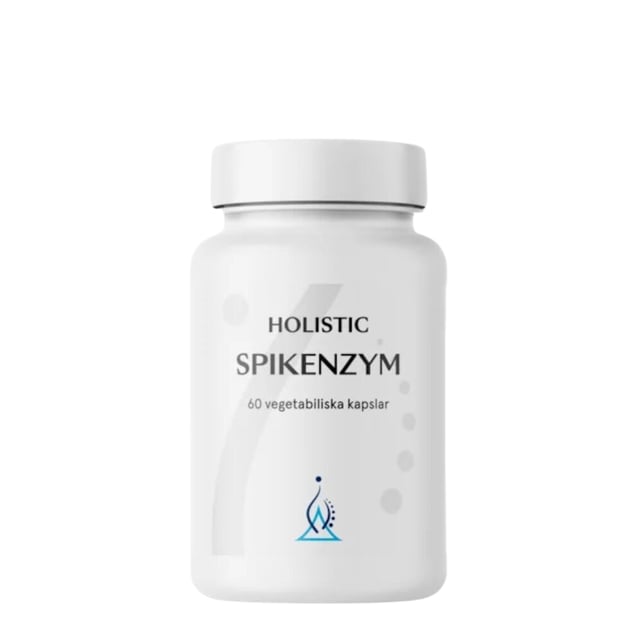 Holistic Spikenzym 60 kapslar | Vitaminer & kosttillskott - Kosttillskott för mage - Matsmältningsenzymer,Mage & tarm - Matsmältning | Apoteka