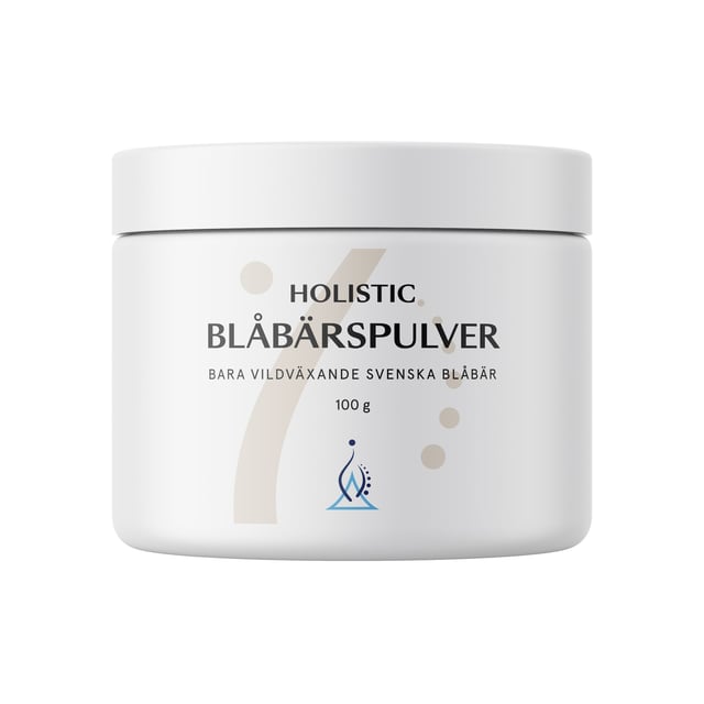 Holistic Blåbärspulver 100 g