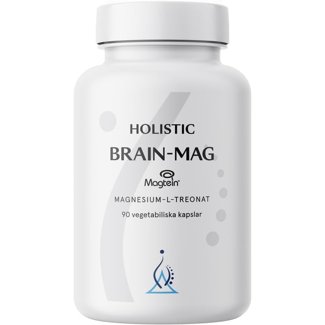 Holistic Brain-Mag 90 kapslar | Vitaminer & kosttillskott - Vitaminer & mineraler - Magnesium | Apoteka