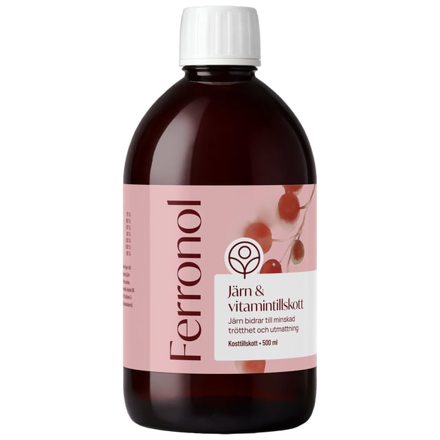 BioMedica Ferronol 500 ml | Vitaminer & kosttillskott - Vitaminer & mineraler - Järn | Apoteka