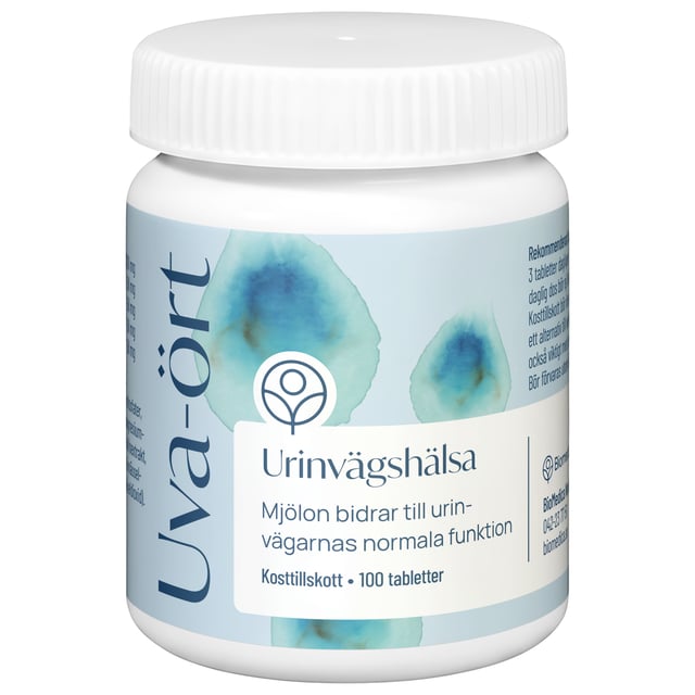 BioMedica Uva-Ört 100 tabletter | Vitaminer & kosttillskott - Växtbaserade kosttillskott | Apoteka