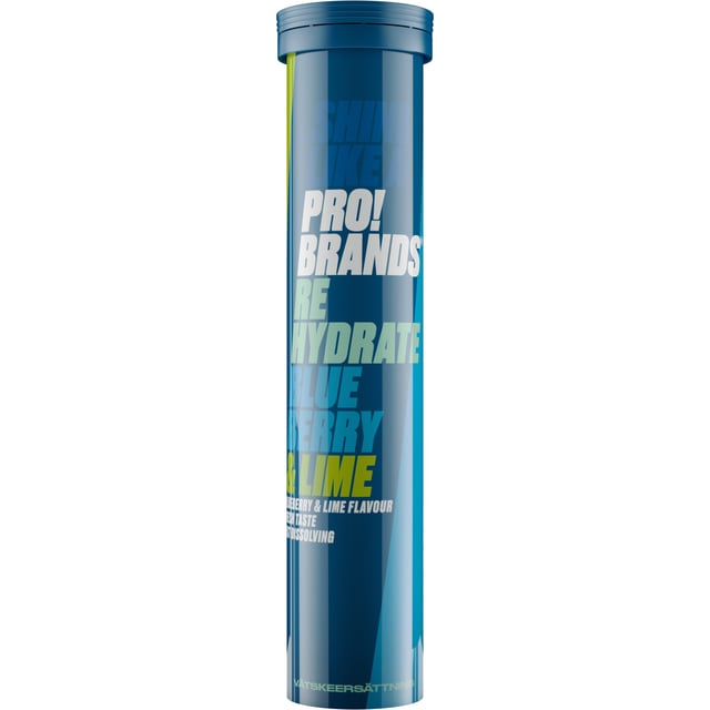 ProBrands Rehydrate Pills Blueberry Lime 20 brustabeletter | Mage & tarm - Vätskeersättning,Träning - Vätskeersättning | Apoteka