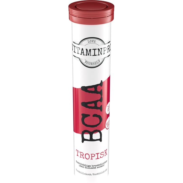 Vitaminpro BCAA Tropisk 18 brustabletter