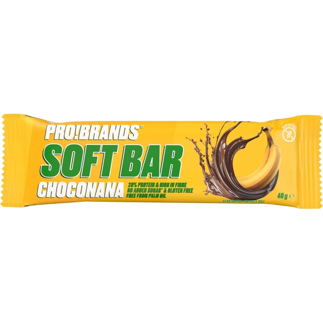 Probrands Softbar Chokonana 40g | Träning - Proteintillskott - Proteinbar | Apoteka