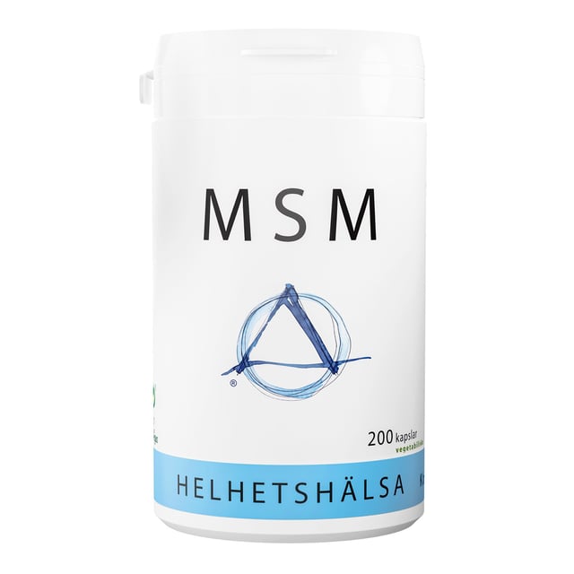 Helhetshälsa MSM 520mg 200 kapslar | Vitaminer & kosttillskott - MSM,Vitaminer & kosttillskott - Hud, hår & naglar | Apoteka