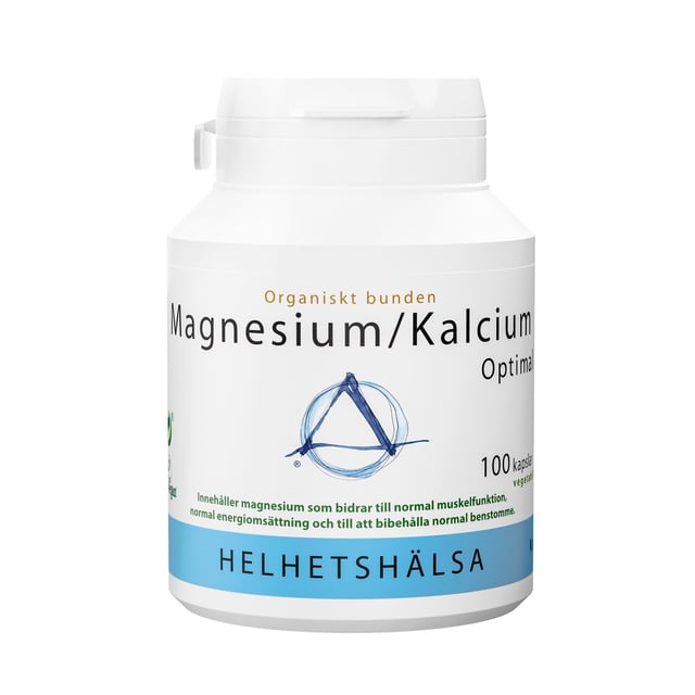 Helhetshälsa Magnesium/KalciumOptimal 100 kapslar | Vitaminer & kosttillskott - Vitaminer & mineraler - Kalcium,Vitaminer & kosttillskott - Vitaminer & mineraler - Magnesium,Vitaminer & kosttillskott - Leder & muskler | Apoteka