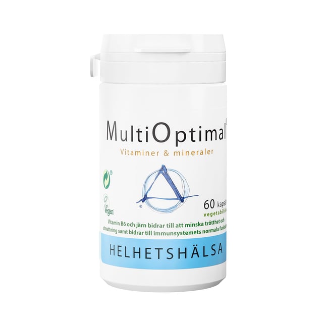 Helhetshälsa MultiOptimal® 60 kapslar | Vitaminer & kosttillskott - Vitaminer & mineraler - Multivitamin - Multivitaminkomplex | Apoteka