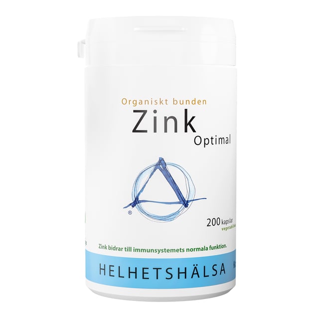 Helhetshälsa ZinkOptimal 25 mg 200 kapslar | Vitaminer & kosttillskott - Vitaminer & mineraler - Zink | Apoteka