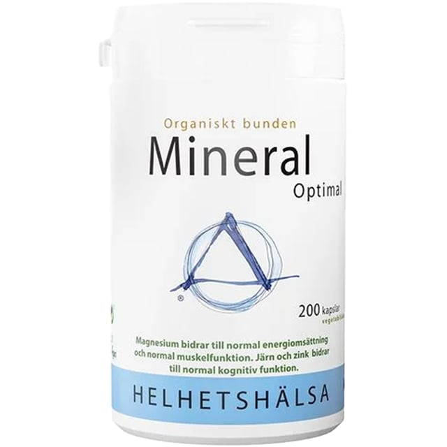 Helhetshälsa MineralOptimal 200 kapslar | Vitaminer & kosttillskott - Vitaminer & mineraler - Multivitamin - Multivitaminkomplex | Apoteka