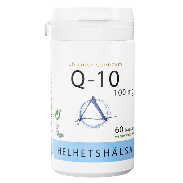 Helhetshälsa Q-10 100 mg 60 kapslar | Vitaminer & kosttillskott - Q10 | Apoteka
