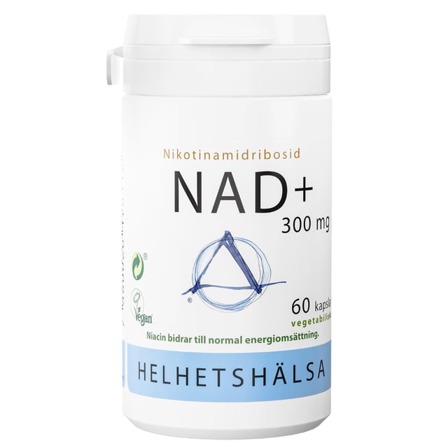 Helhetshälsa NAD+ 60 kapslar | Vitaminer & kosttillskott - Energi & fokus | Apoteka